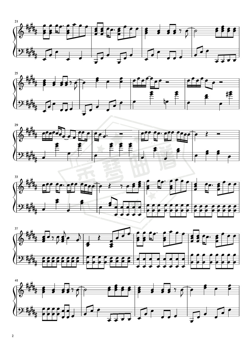 图片[2]-Dancing With Your Ghost – Sasha Sloan-秀琴曲谱网