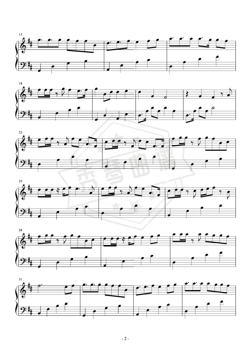 图片[2]-《旅行的意义》陈绮贞，原调拜厄难度，好听好弹~-秀琴曲谱网