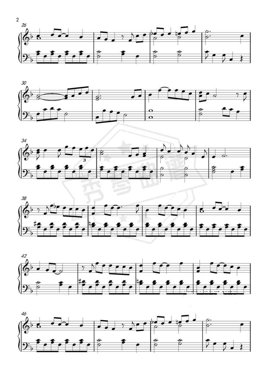 图片[2]-Hey Jude——Beatles-秀琴曲谱网