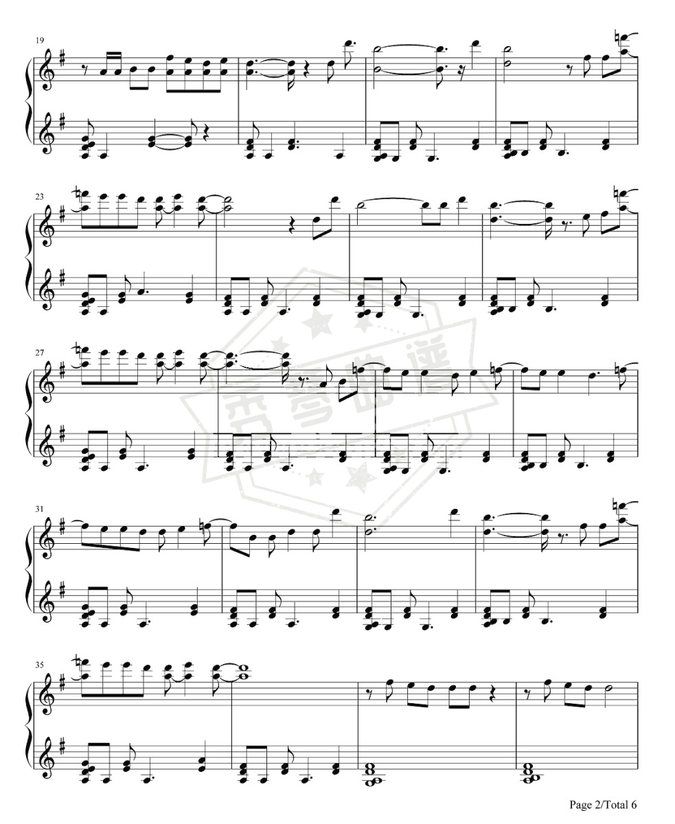 图片[2]-Maroon 5《Sugar》钢琴谱-秀琴曲谱网