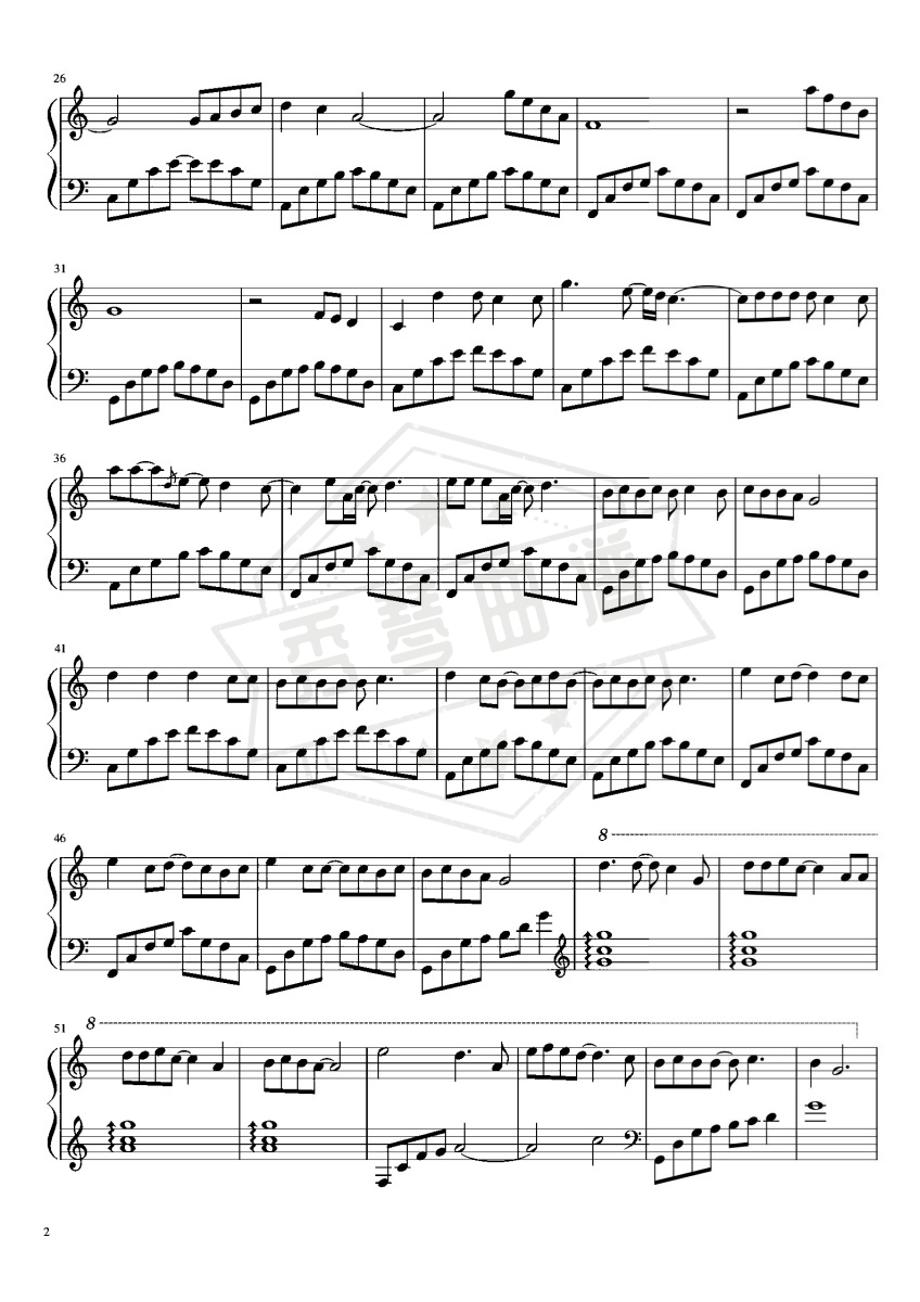 图片[2]-Last Christmas——Taylor Swift-秀琴曲谱网