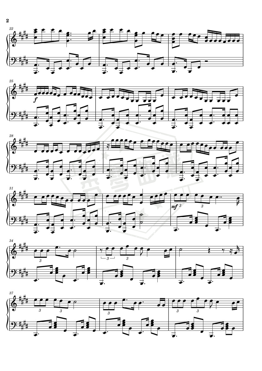 图片[2]-Lost Control（Alan Walker ft. Sorana）-秀琴曲谱网