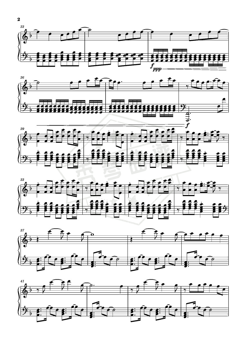 图片[2]-Walk Thru Fire-Vicetone / Meron Ryan-秀琴曲谱网