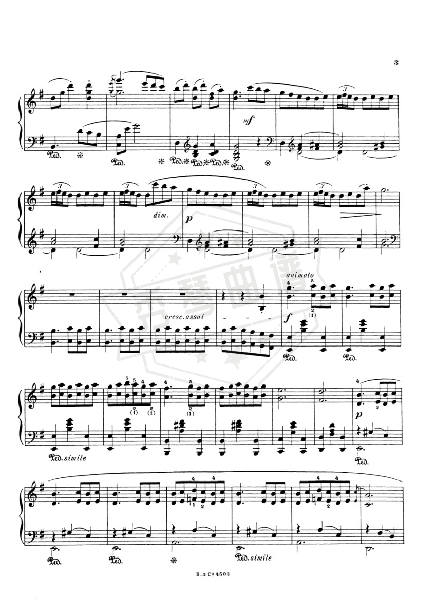图片[2]-2 Piano Pieces,Op.89(Ignaz Brüll)完整乐谱-秀琴曲谱网
