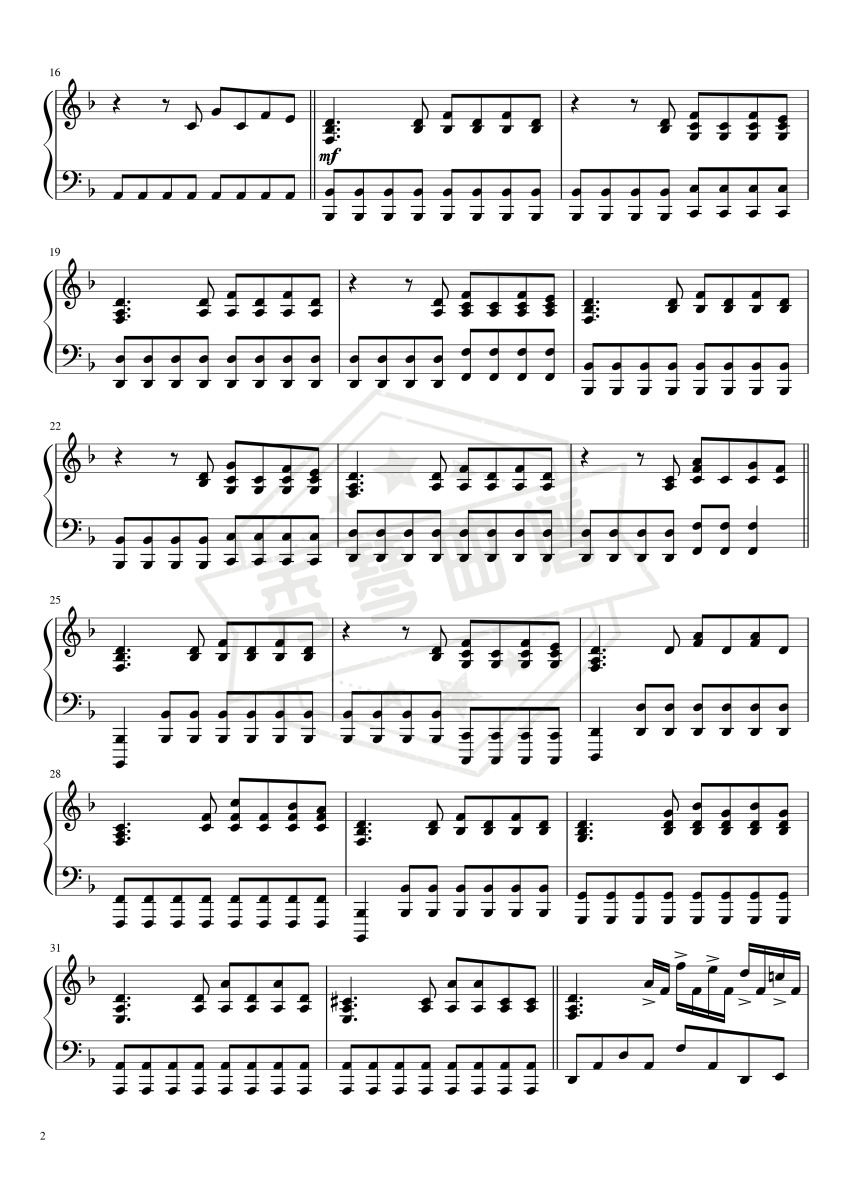 图片[2]-Victory（Two Steps From Hell）-秀琴曲谱网